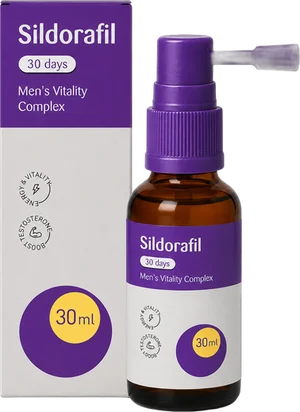 Sildorafil en flaska, 30-dagars förråd
